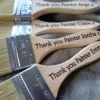 Personalised Paint Brush - Engraved Wooden Brush - Personalised Gift - New Home Gift - Christmas - Gift for Painter - gift for him