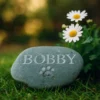 Pet Memorial Stone, pet memorial Pebble, Engraved Dog or Cat Memory Stone, Beloved Lost Pet Gift. Christmas Animal Pet Gift Idea